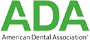 Logo of the American Dental Association (ADA) featuring bold green letters - Dentist in Los Alamitos CA Logo of the American Dental Association (ADA) featuring bold green letters - Dentist in Los Alamitos CA