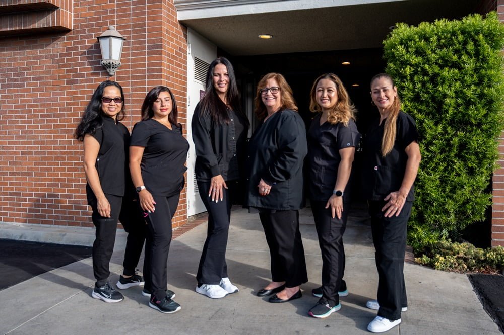 Dental care team of Dental Wellness of Los Alamitos - dentures Dental care team of Dental Wellness of Los Alamitos - dentures